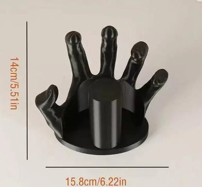 Creative Hand-Shaped Toilet Paper Holder - Unique Wall-Mounted Design - Mekamart Australia