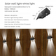 Solar Powered Up and Down Wall Light(white light) - Mekamart Australia