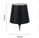 Black Cordless Tri-Color Wine Bottle LED Lamp - Mekamart Australia