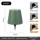 Green Cordless Tri-Color Wine Bottle LED Lamp - Mekamart Australia