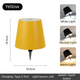 Yellow Cordless Tri-Color Wine Bottle LED Lamp - Mekamart Australia