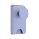 2-Pack 2-in-1 Purple Magnetic Card Wallet Integrated Pop Airbag Stand(9.5x6x0.8 CM) - Including Magnetic Ring, for MagSafe Compatible iPhone 14/13/12 Series & Standard Phone Cases