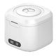 Muti-Functional Portable UV-C Ultrasonic Cleaner (49KHz) - 3 Time Modes for Deep cleaning and Sterilization, 340ml Stainless Steel Tank - Mekamart Australia