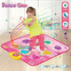 2-Pack Kids Multifunctional Electronic Dance Mat - Undersea World & Space Theme Play Mat with Sound Recognition for Early Education and Physical Exercise - Mekamart Australia