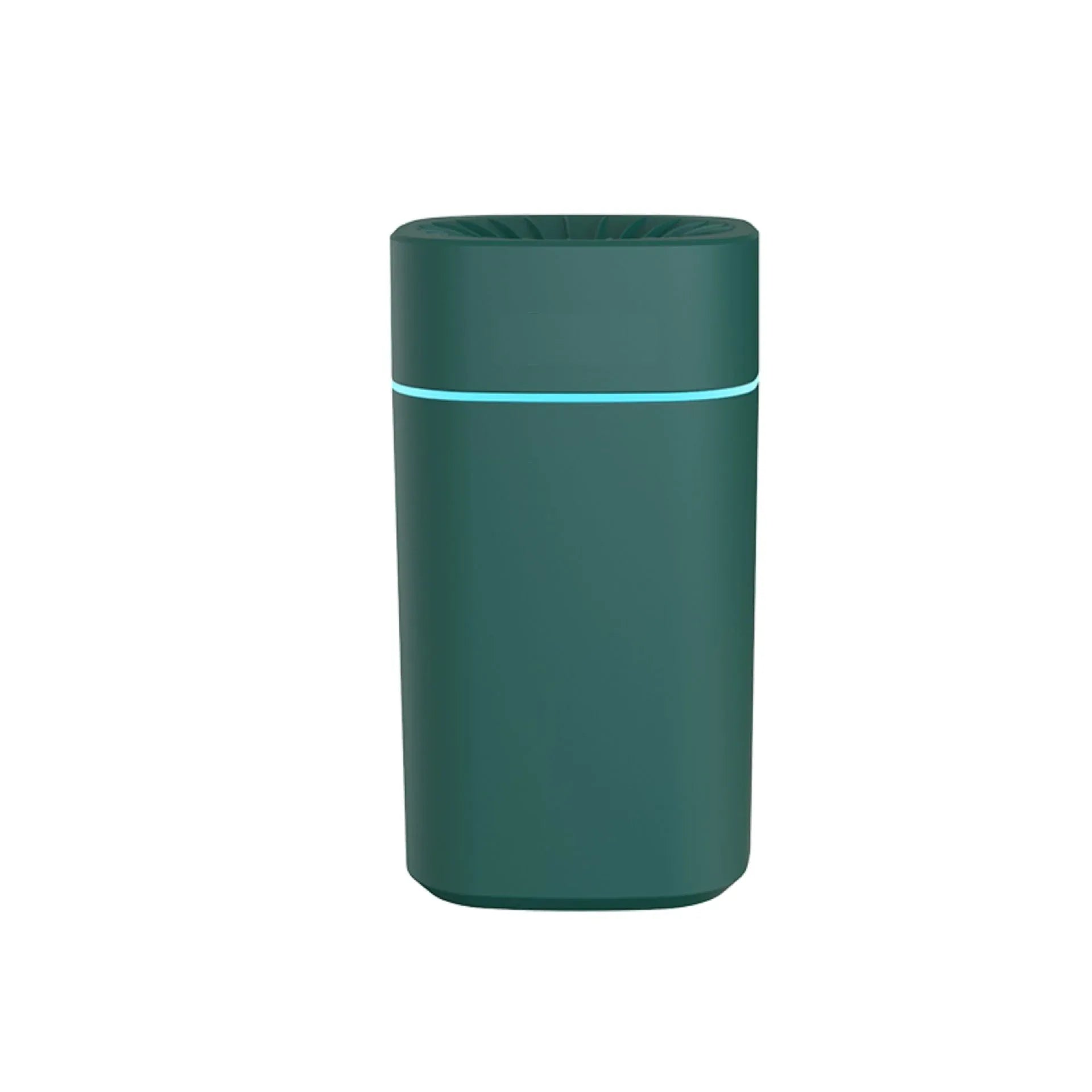 Green 2-in-1 Ultrasonic Air Humidifier with 7-Color LED Night Light - Quiet Desktop Mini Humidifier for Home, Office, Bedroom - Mekamart Australia