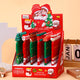 Christmas Theme Retractable Gel Pens (0.5mm Black Ink) - Festive Student & Office Holiday Gift Pack (36 Pcs)