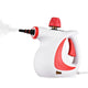 Pink Handheld Steam Cleaner 1050W High Pressure Chemical Free Cleaning Machine with 12 Piece Accessory Set for Kitchen Bathroom Car and Upholstery - Mekamart Australia