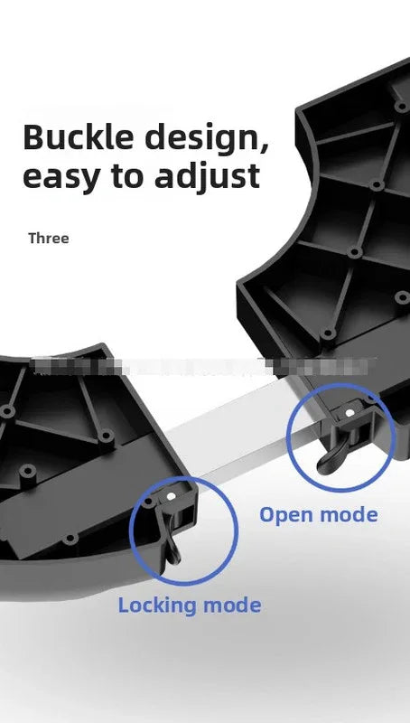 Black Round Adjustable Plant Pot Caddy Stand with Wheels Heavy Duty Rolling Gas Cylinder Tray Dolly for Indoor Outdoor Patio - Mekamart Australia