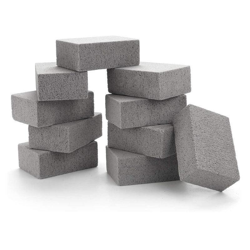 5 Pack Grill Cleaning Brick Pumice Stone BBQ Cleaner Block Heavy Duty Grease Remover for Griddle Stove and Kitchen Sink - Mekamart Australia
