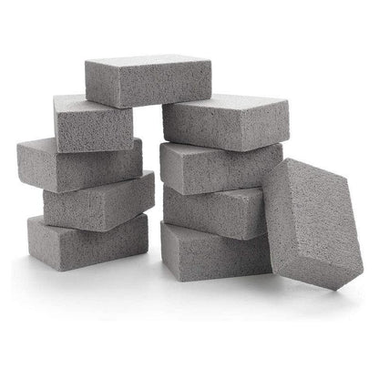 5 Pack Grill Cleaning Brick Pumice Stone BBQ Cleaner Block Heavy Duty Grease Remover for Griddle Stove and Kitchen Sink - Mekamart Australia