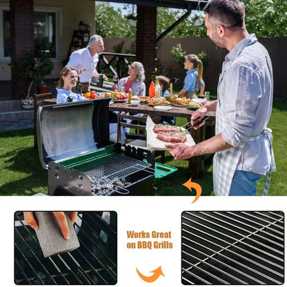 5 Pack Grill Cleaning Brick Pumice Stone BBQ Cleaner Block Heavy Duty Grease Remover for Griddle Stove and Kitchen Sink - Mekamart Australia