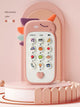 Unicorn Baby Toy Phone Music & Light Learning Mobile Teether for Toddlers Interactive English Educational Gift Pink - Mekamart Australia