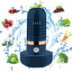 Blue Wireless Capsule Fruit and Vegetable Purifier(16x5.4CM) - Portable Food Disinfection & Sterilization Cleaner, 99.9% Bacteria Removal - Mekamart Australia