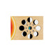 Lunar phase change 0.45 Educational Wooden Cognitive Matching Puzzle Toy for Kids Early Learning and Fine Motor Skill Development, Durable Preschool Accessory