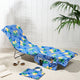 2-in-1 Microfiber Sun Lounger Towel & Portable Tote Bag - Sand-Free & Quick Dry Beach Chair Cover with Side Pockets (ST001 / 75x211cm)