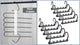 5-Tier Sliver Stainless Steel Pants Rack and 10-Pack Magic Cascading Hangers Set - Space-Saving Closet Organizer Kit