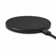 Black 15W Qi Wireless Phone Charger - Compact Cable Free Charging for Qi Enabled Smartphones, Easy Everyday Use at Home, in the Office or While Travelling