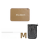 45 x 30 CM M Size Fireproof Outdoor Mat with Storage Bag - Silicone Coated Heat Resistant, Fire Pit Protector & BBQ Table Heat Shield