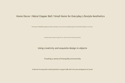 Black Magnetic Door Bell Chime - Dopamine Style Brass Bell with Alloy Frame - No Drill Entry Door Chime for Home, Office, Fridge - Modern Japanese Design, Crisp Sound, Easy Install