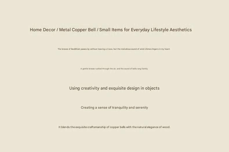 Blue Magnetic Door Bell Chime - Dopamine Style Brass Bell with Alloy Frame - No Drill Entry Door Chime for Home, Office, Fridge - Modern Japanese Design, Crisp Sound, Easy Install
