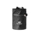 Climbing Chalk Bag - Black Chalk Pouch with Adjustable Waist Belt, Storage Pocket and Fleece Lining for Rock Climbing, Bouldering, Weightlifting and Gym Training