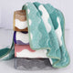 5 Mixed Colors Wave Pattern Towels - Thick Soft Absorbent Face Towels with Bound Edges, Quick-Drying Skin-Friendly Towels for Bathroom, Washing and Shower Use
