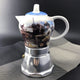 Afternoon Tea Vintage Porcelain Ceramic Italian Stove Top Espresso Coffee Maker 3-4Cups 200ml - Mekamart Australia