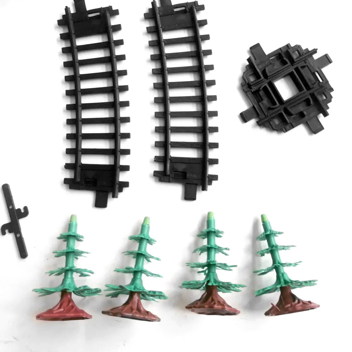Electric Modern Toy Train Set Vehicle Rail Track Carriages With sound and lighting Kids - Mekamart Australia