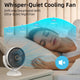 2000mAh RECHARGEABLE FAN - Mekamart Australia