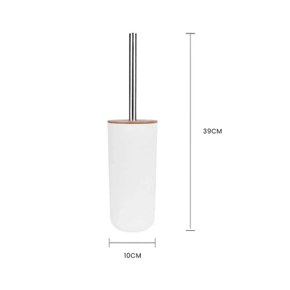 Bamboo Lid Toilet Brush - Mekamart Australia