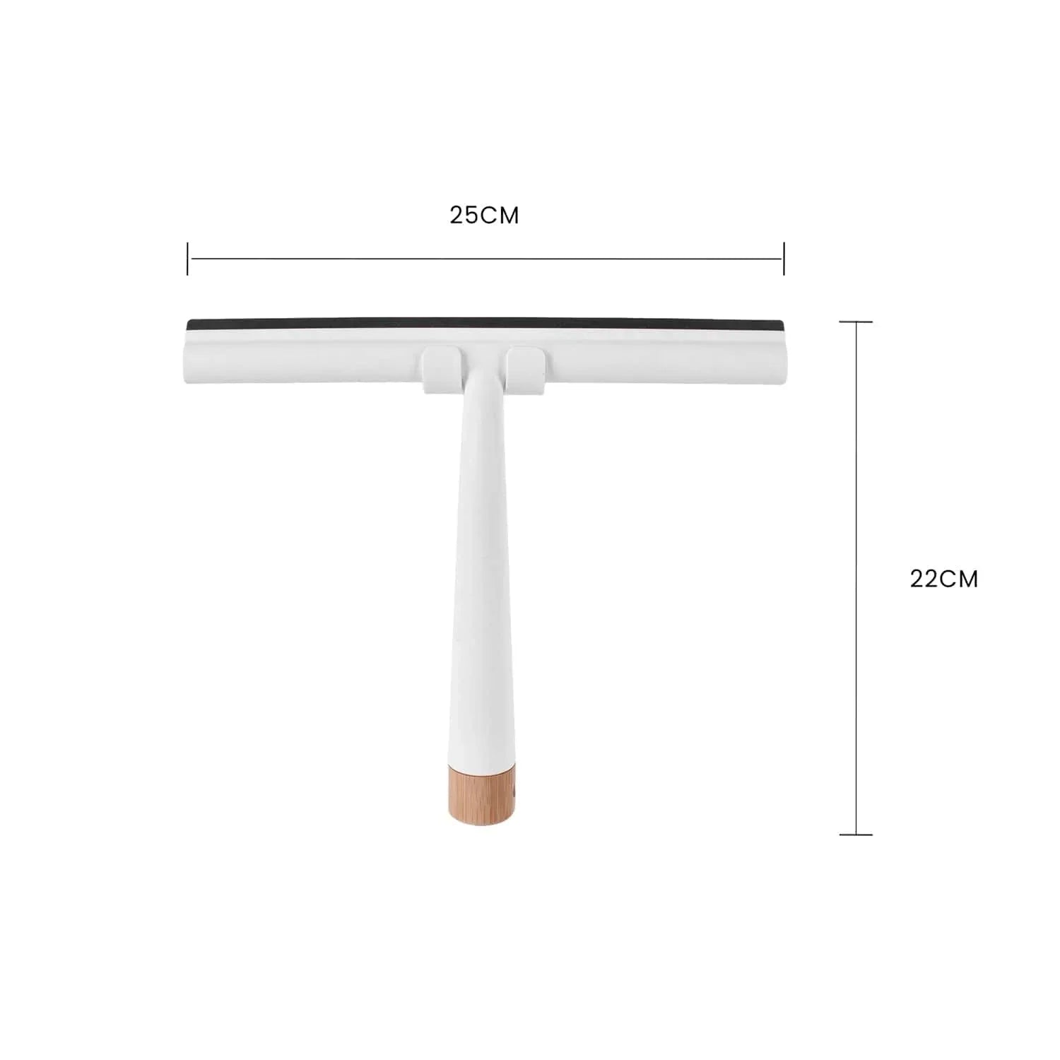 Bamboo Base Shower Squeegee with Holder - Mekamart Australia