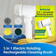 5-IN-1 ELECTRIC CLEANING BRUSH - Mekamart Australia