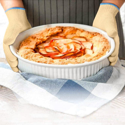 2 Pair 5 Finger Oven Mitt BBQ Grill Gloves - Mekamart Australia