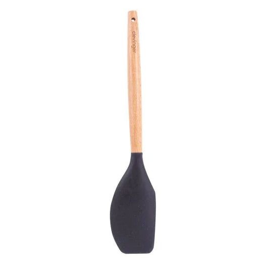 Beechwood & silicone spatula charcoal - Mekamart Australia