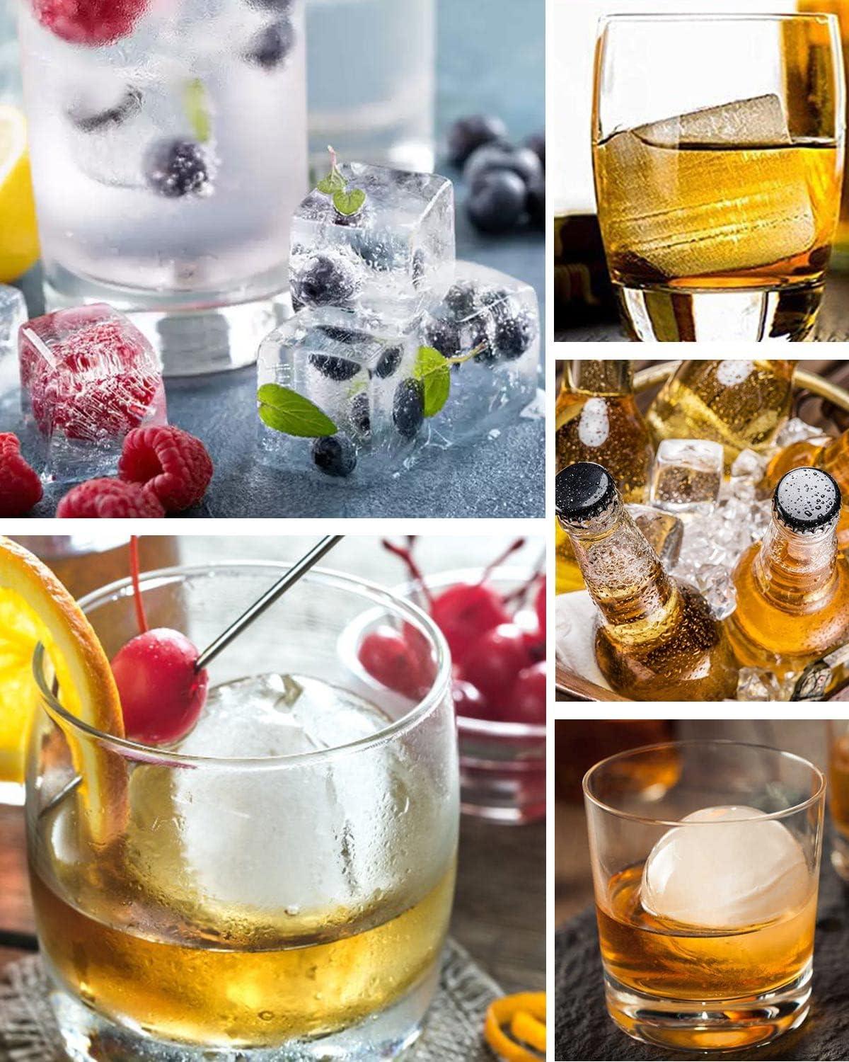 Easy Pop Silicone 6 Sphere Ice Cube Tray - Mekamart Australia