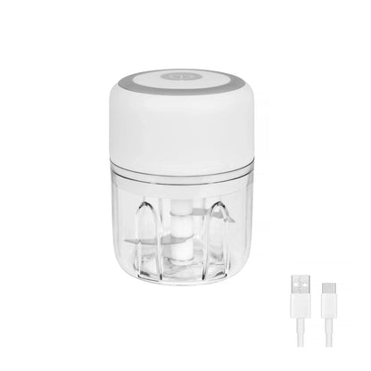 250ml Cordless USB Rechargeable Mini Food Chopper - Mekamart Australia