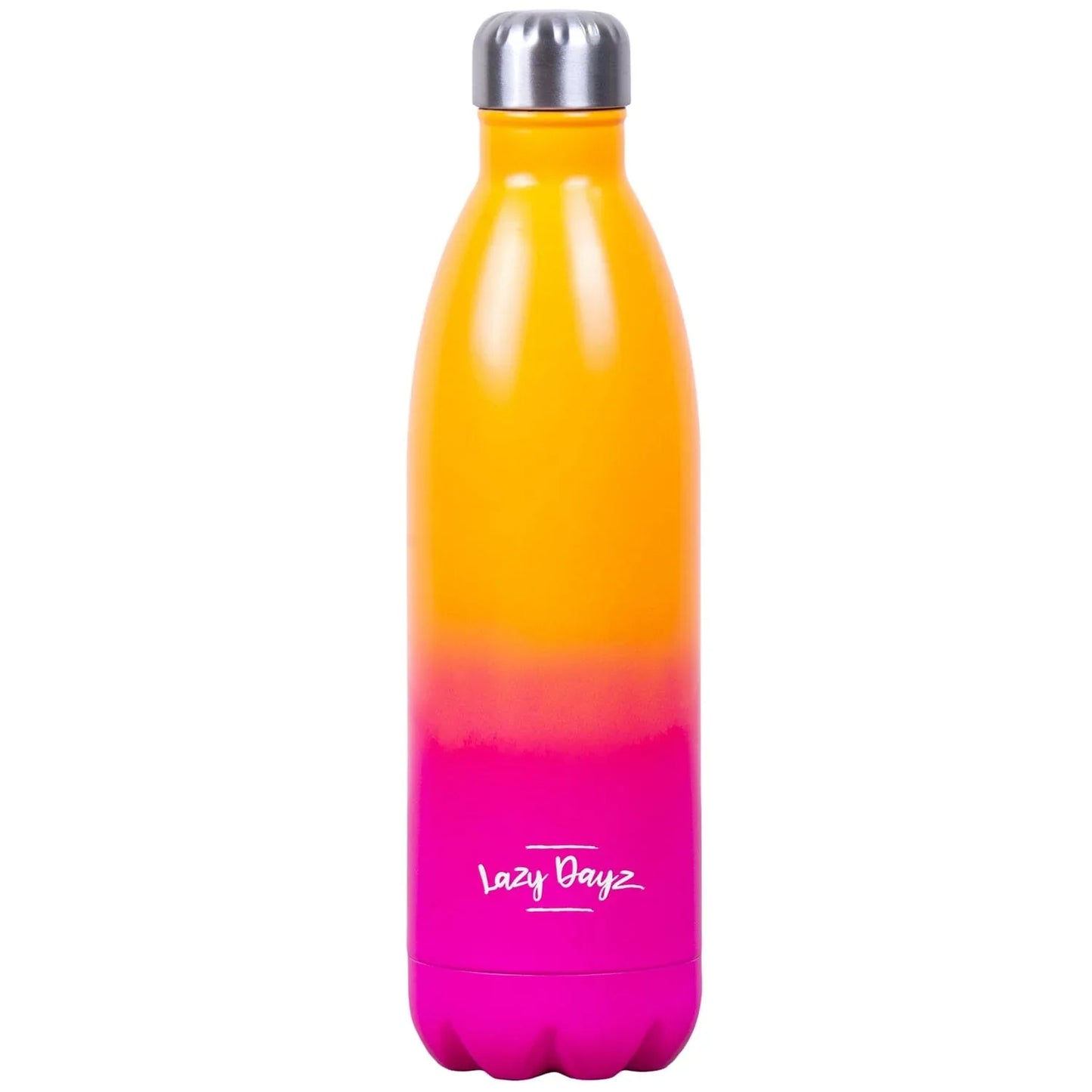 Lazy Dayz Jumbo Drink Bottle 1L - Orange Pink Ombre - Mekamart Australia