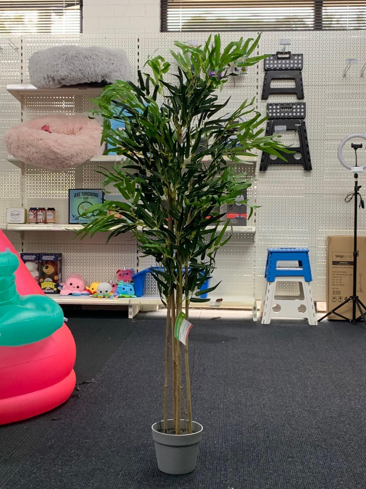 120cm Faux Artificial Home Decor Potted Bamboo Plant - Mekamart Australia
