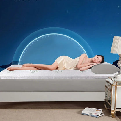 6cm Memory Foam Mattress Topper with Bamboo Cover - King - Mekamart Australia
