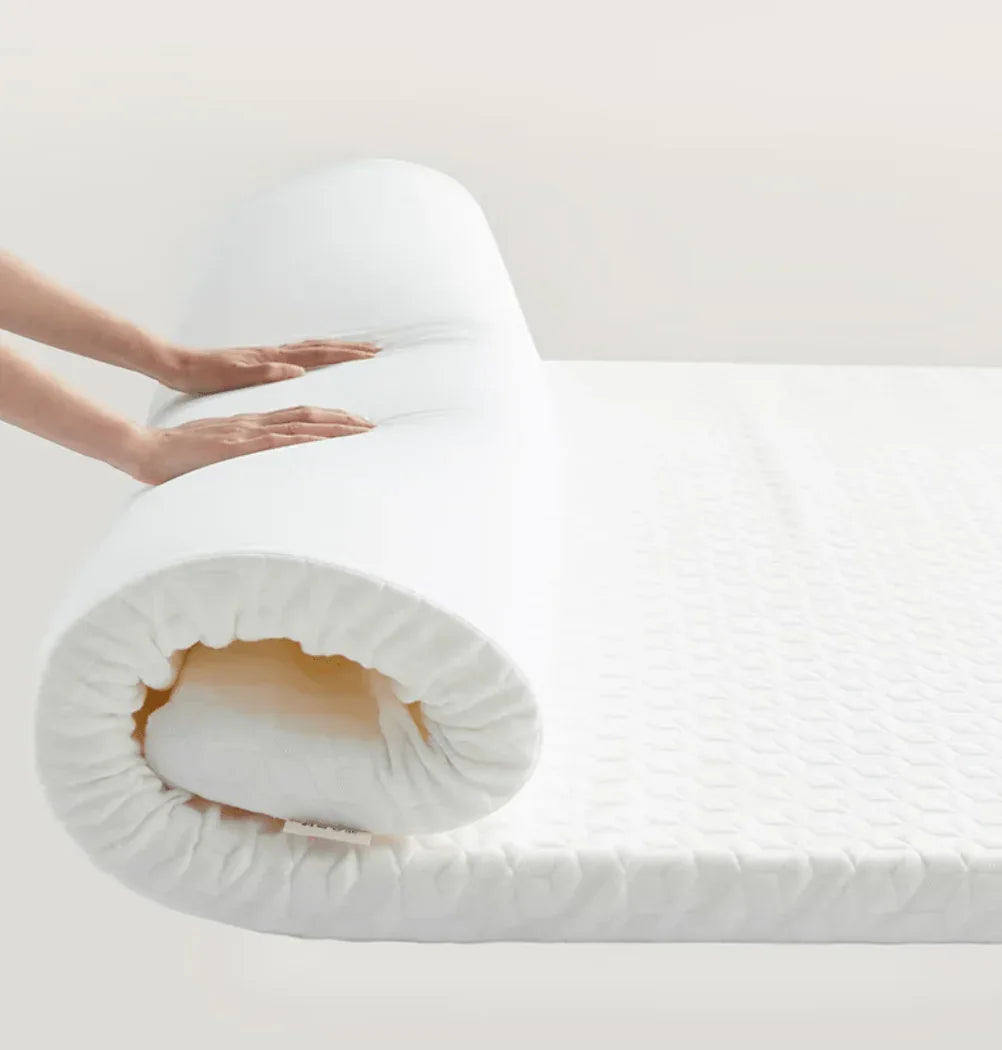 8cm Memory Foam Mattress Topper with Bamboo Cover - Double - Mekamart Australia