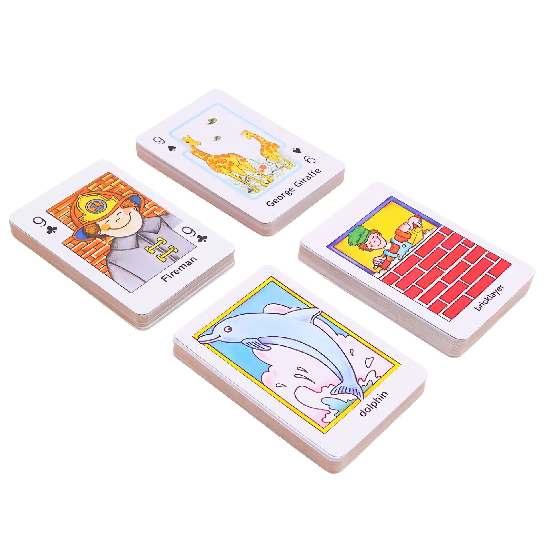 Crazy Eight Hearts Old Maid Fish Educational children card games - Old Maid - Mekamart Australia