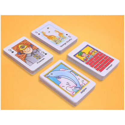 Crazy Eight Hearts Old Maid Fish Educational children card games - Old Maid - Mekamart Australia