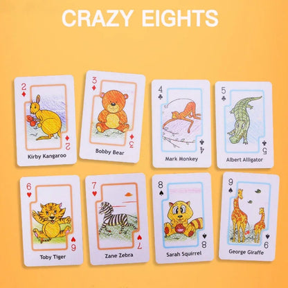 Crazy Eight Hearts Old Maid Fish Educational children card games - Old Maid - Mekamart Australia