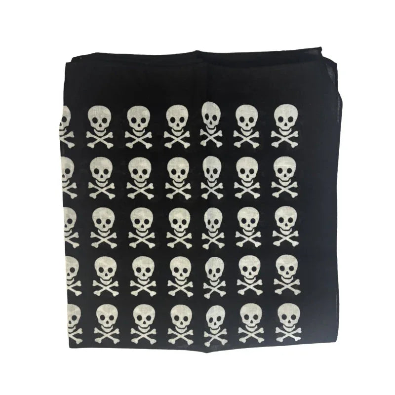 Pirate bandana with skulls - Mekamart Australia