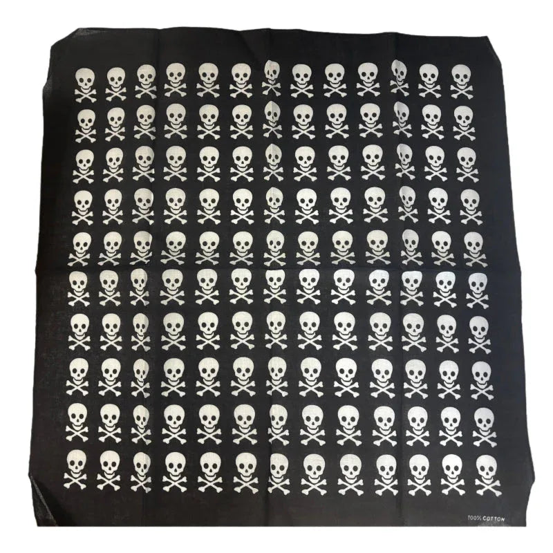 Pirate bandana with skulls - Mekamart Australia