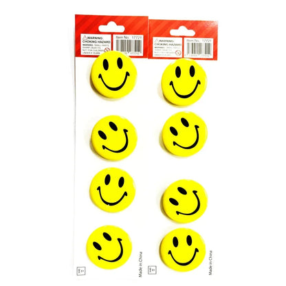 Smiley face badges - Medium 3.9cm - Mekamart Australia