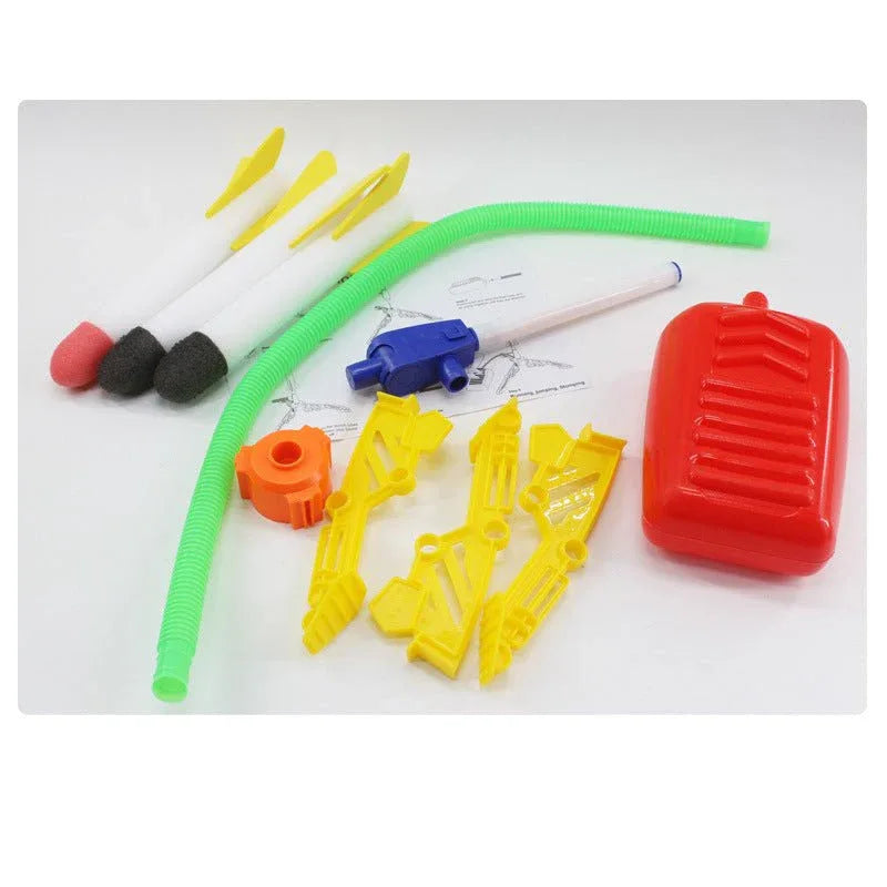 Air Power Foam Rocket Shoot Up Stomp Launcher Kids Outdoor Activities Toys - Mekamart Australia