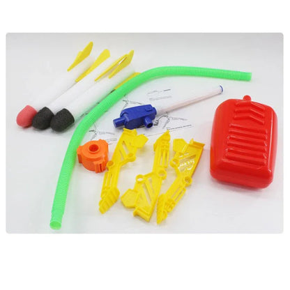 Air Power Foam Rocket Shoot Up Stomp Launcher Kids Outdoor Activities Toys - Mekamart Australia