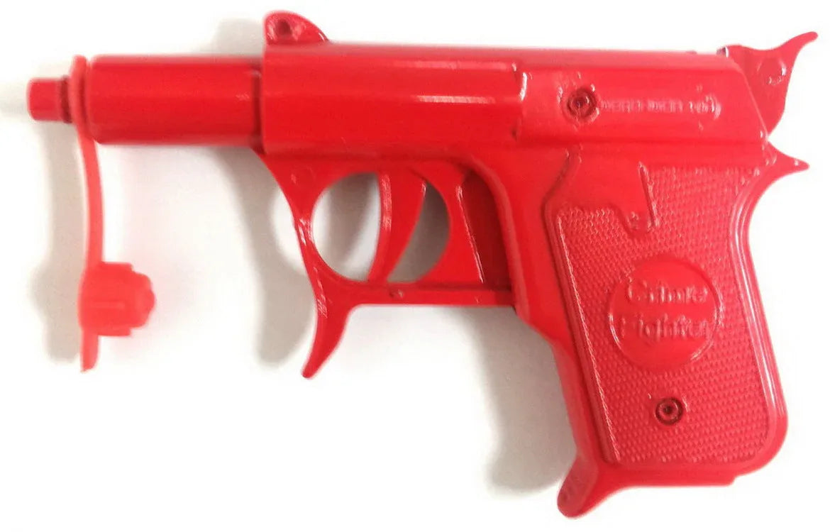 2 PCs of Diecast metal spud gun pack red + black - 2 Black - Mekamart Australia
