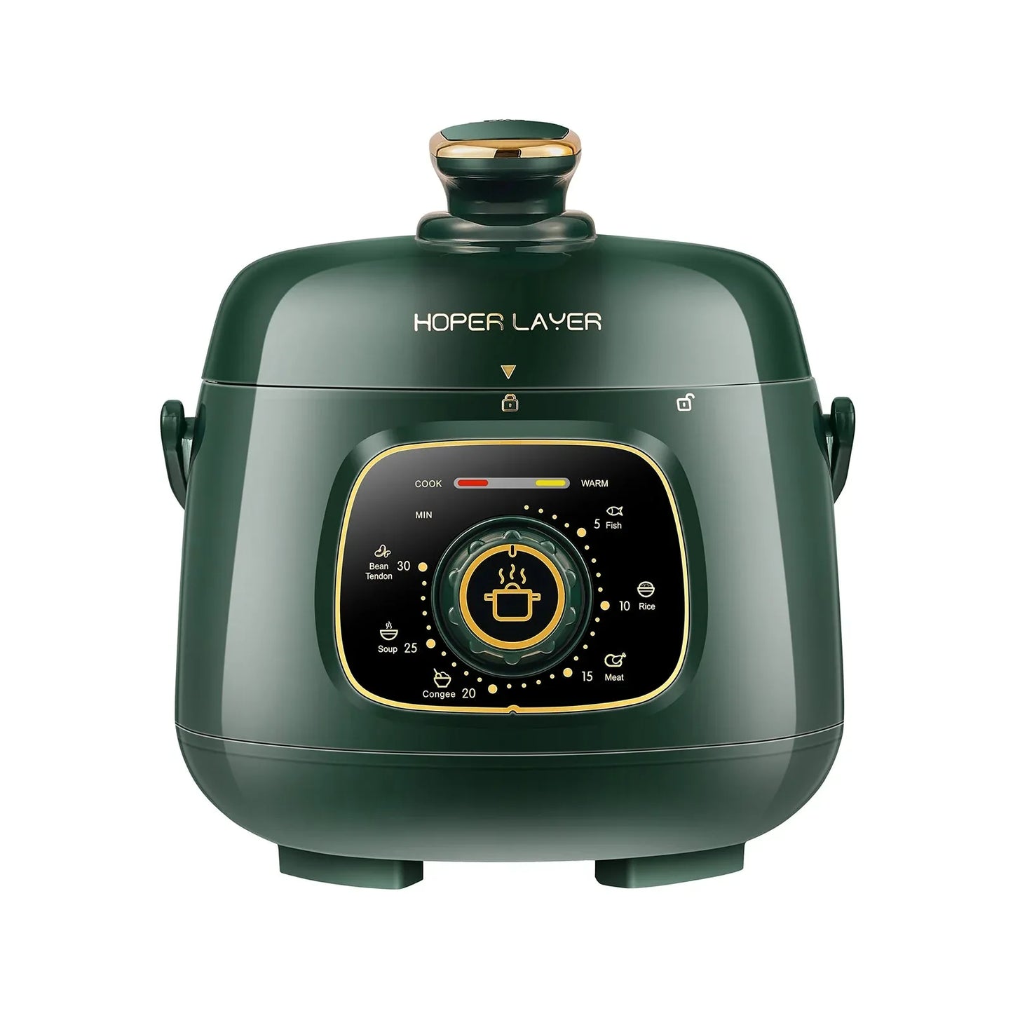Hoper Layer Mini Electric Pressure Cooker – HL-MP160 3-Cup Small Rice Cooker - Mekamart Australia